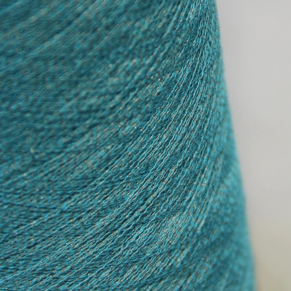 60S/1 combed cotton blended with 40D Silver Plated Thread, Antibacterial Silver Fiber and silver sock yarn