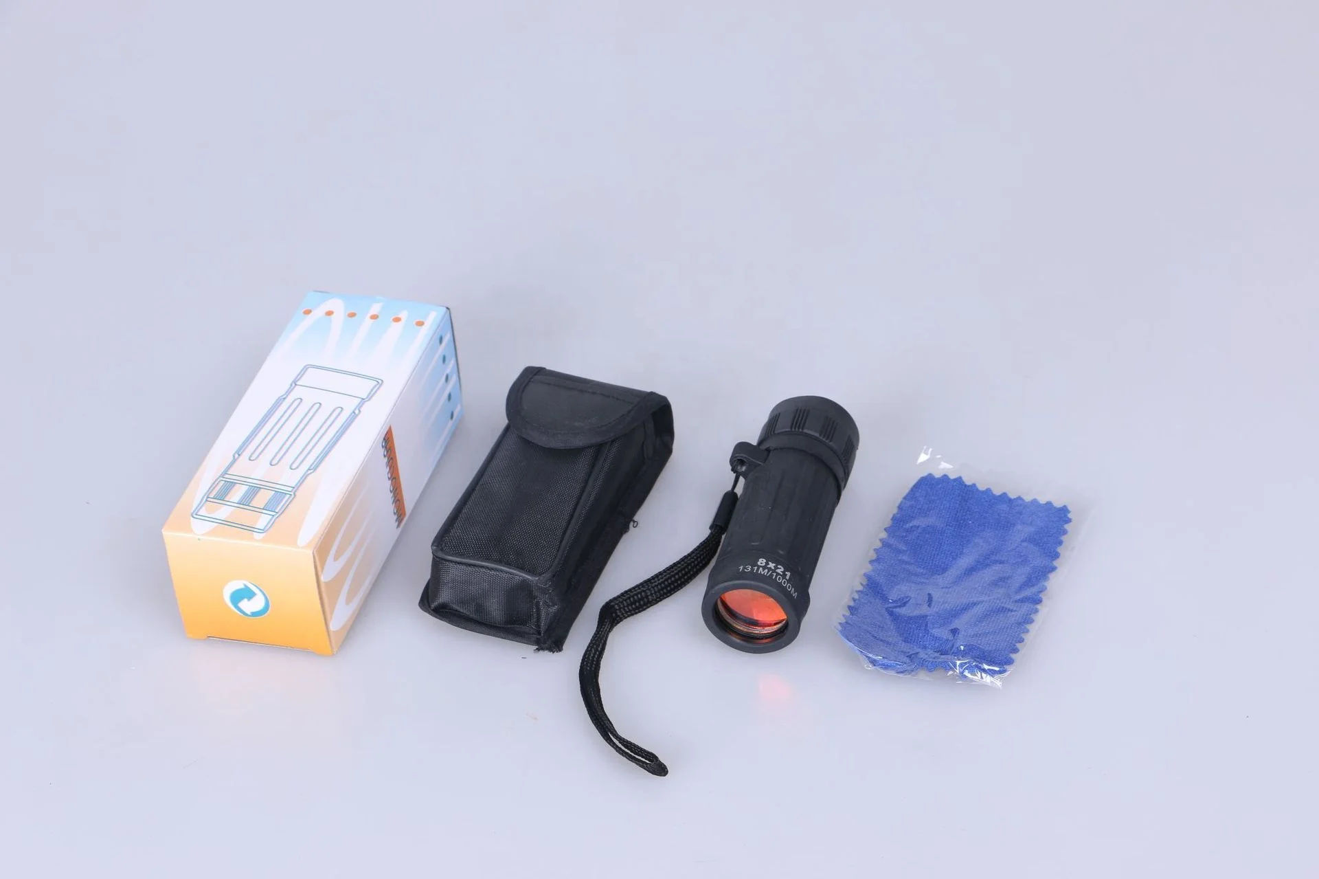 Double 8 x 21 HD mini portable pocket telescope night vision (Telescope & Binoculars)