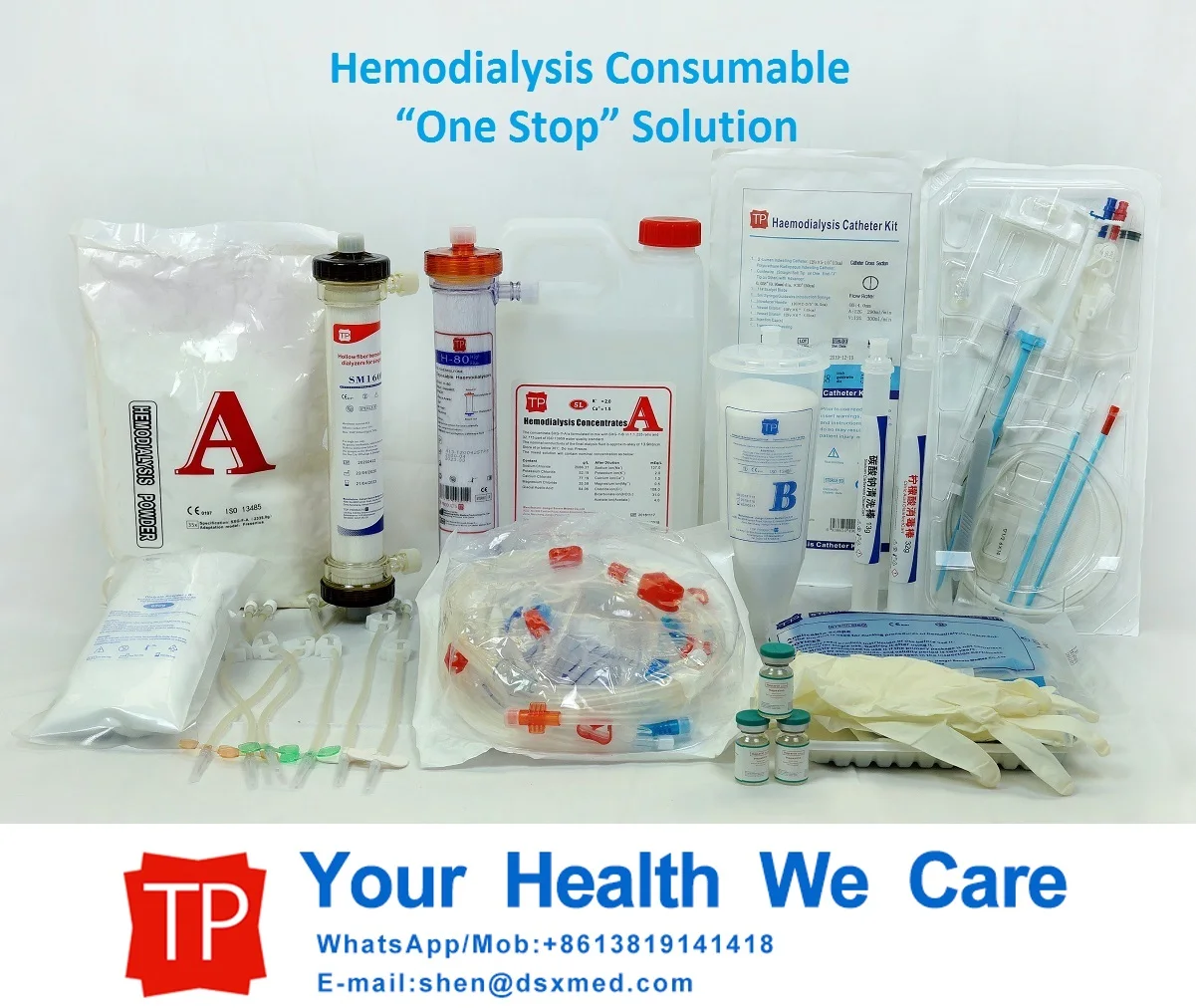 New Original Dry And Dialysate Concentrate Solution Dialysis Bicarbonate