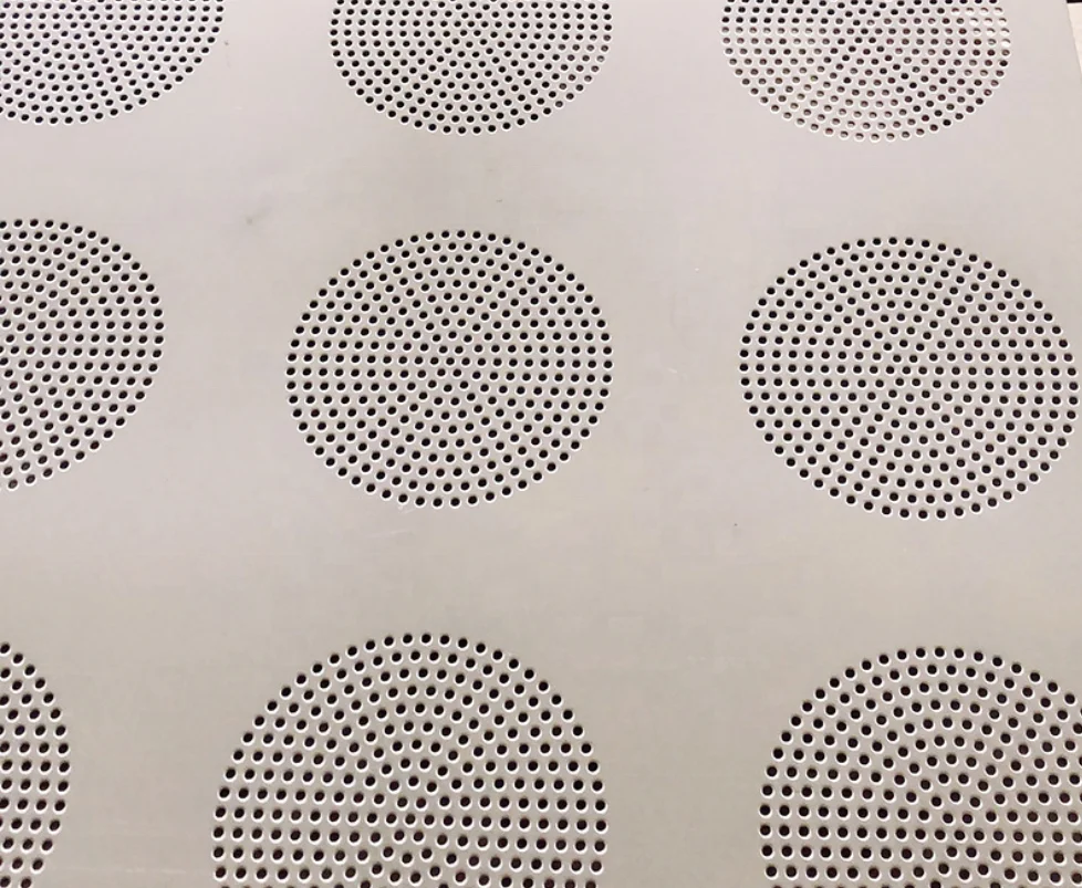 ultra fine 1mm 3mm 5mm 25mm thick steel punch plate circle stainless steel perforated metal sheet mesh panels for fencing