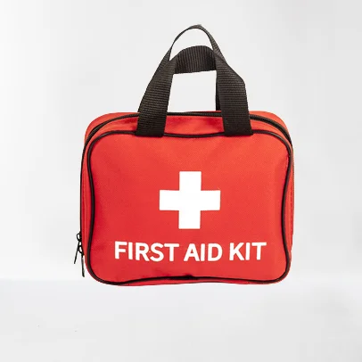 Portable Empty First Aid Kit Bag Waterproof Durable Oxford Small Red Cross Kit Pouch Emergency Survival Bag Medicine Storage Bag