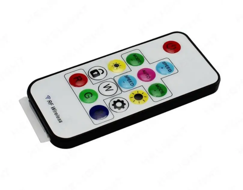 Whosale мини Диммер RF 14 клавиш DC5-24v светодиодный адресуемый пиксель rgbw rgb контроллер для светодиодной