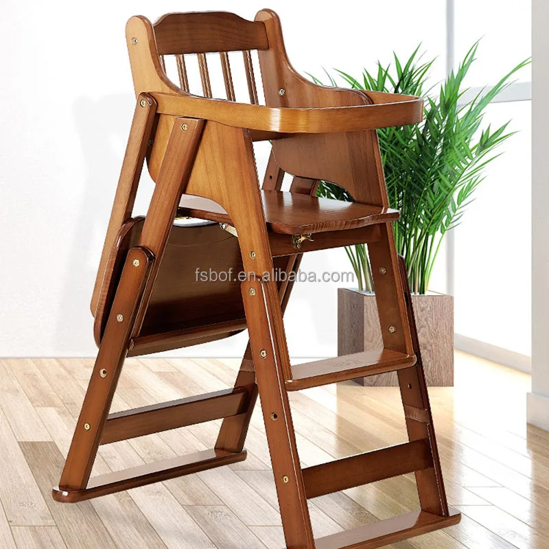 Современный лидер продаж деревянный стульчик для кормления ребенка регулируемый по высоте детский стул ресторана мебель столовой