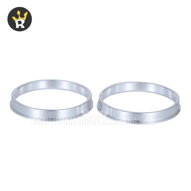 OD 56.1/ 57.1/60.1/63.4/64.1/65.1/66.1/66.6/67.1/72.6/73.1/74.1 High Quality Aluminum Car Wheel Spacer Hub Centric Rings