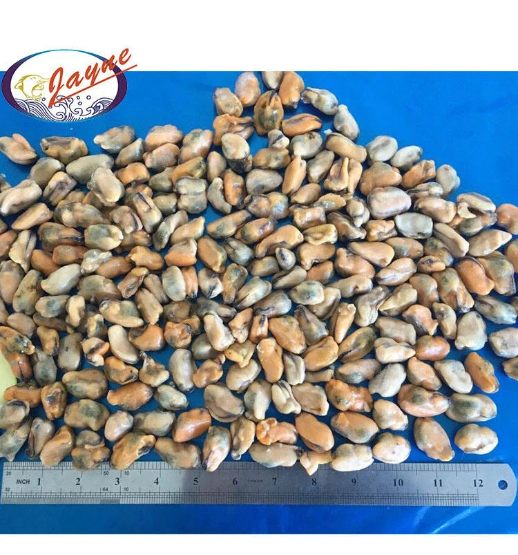 Высококачественные готовые цельные пресноводные ракушки, замороженные закуски, производство мидий, мясо на продажу