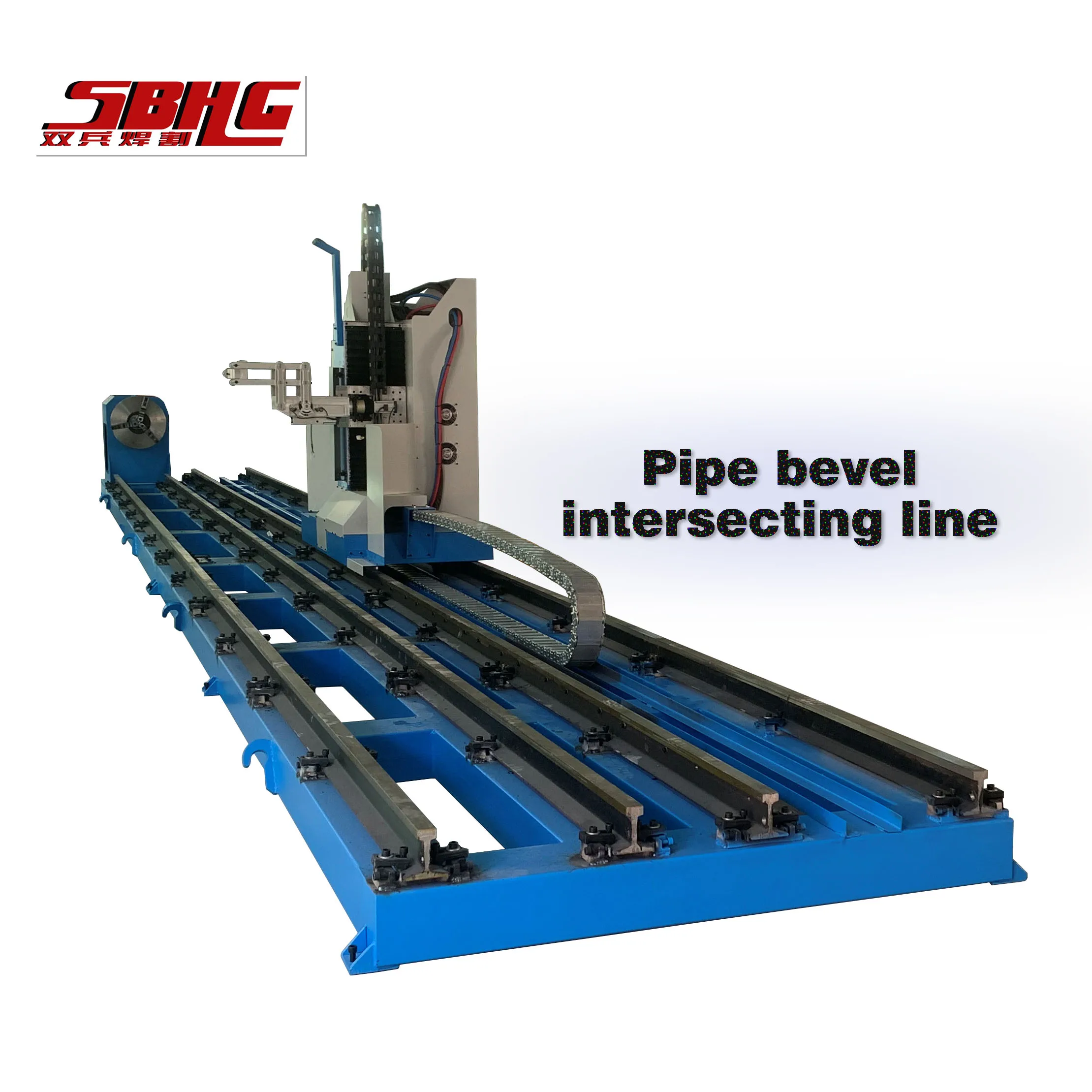 Пятиосевая CNC машина для плазменной и огнеупорной круглой резки труб