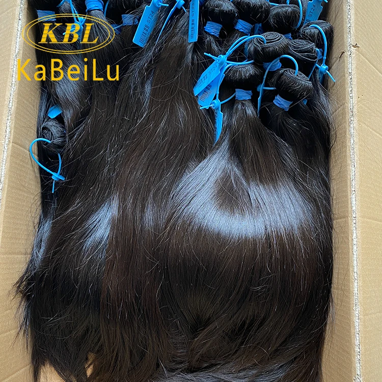 kabeilu Offering Real True Remy Raw 10A 11A 12A Double Drawn Indian Hair Weave Bulk Cheap Virgin Wholesale Burmese Curly Hair