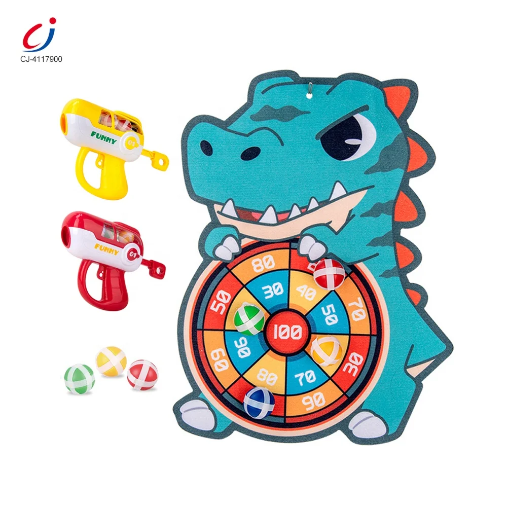 Chengji спортивная игра мультяшное животное детские игрушки липкий шар дротик доска метание мишень для стрельбы детей
