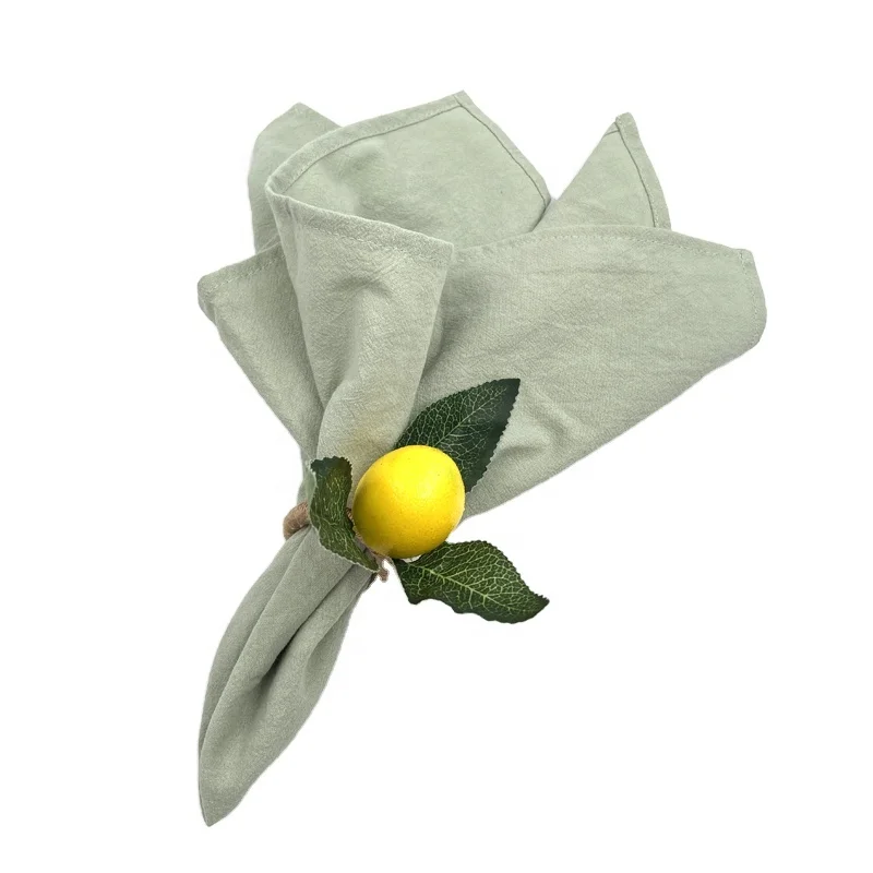 Wedding Decorations Textured Cotton Cloth Napkin