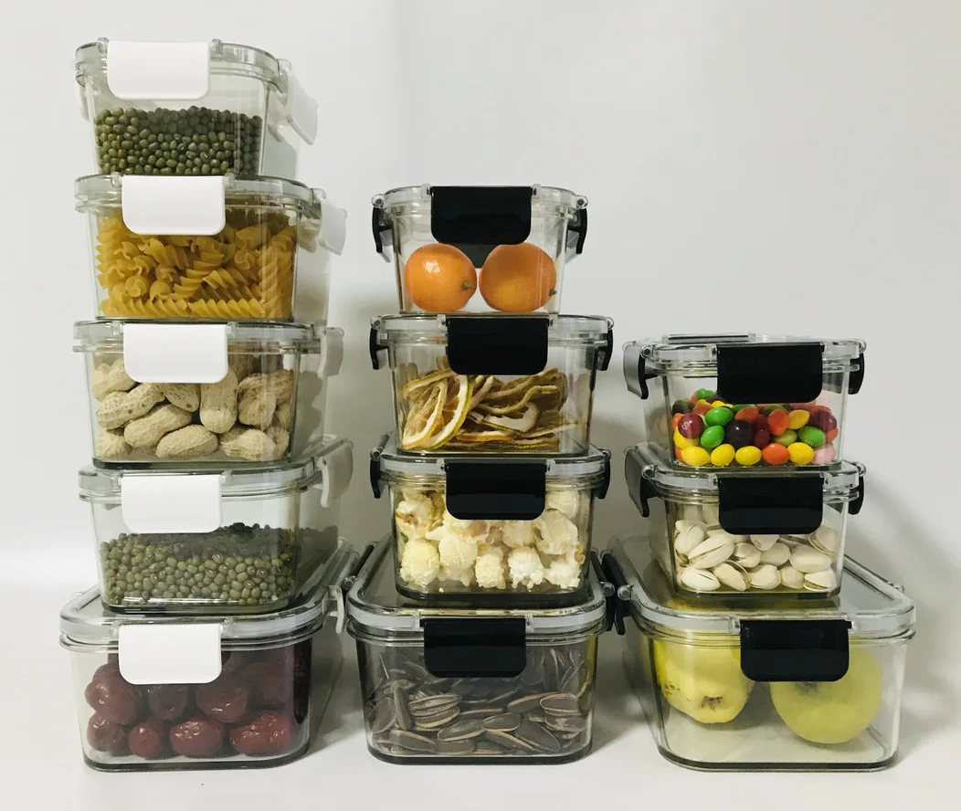 QL193 бытовые пластиковые контейнеры для еды курицы с крышкой герметичный контейнер ланча хранения продуктов