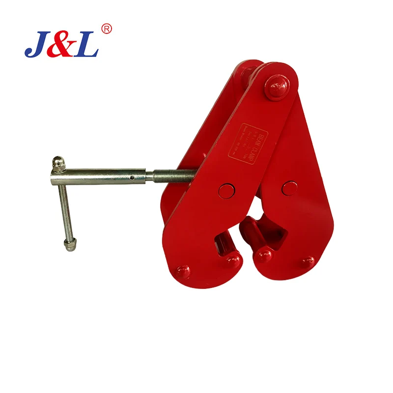Julisling beam clamp adjustable lifting clamp 1ton 2 ton 3ton 5 ton high quality beam trolley clamp