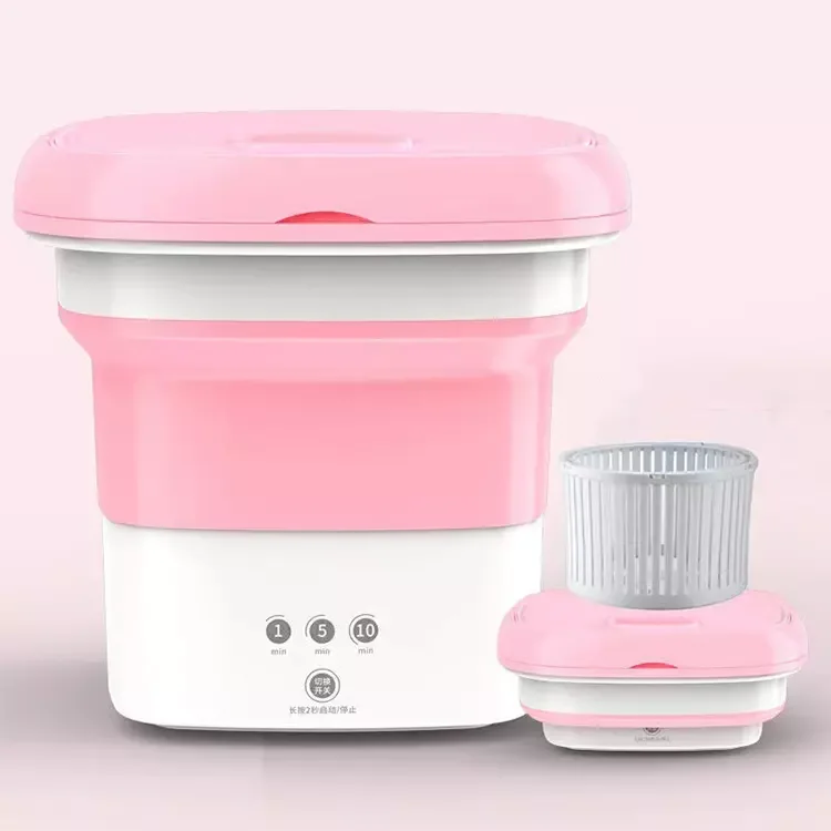 Hot Selling Mini Portable Washer and Dryer Small Foldable Washing Machine for Baby Clothes