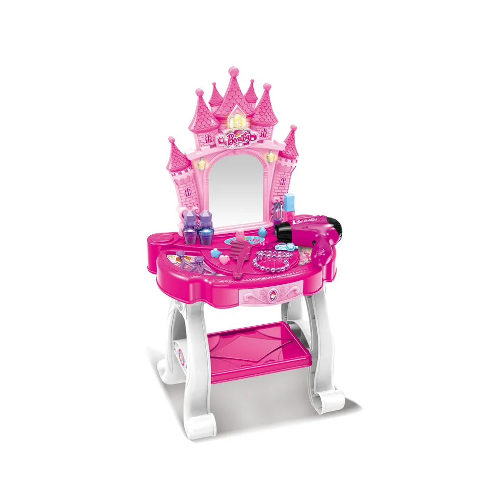 New arrivals make up table toy for Pretend Play makeup toy cosmetics for girls