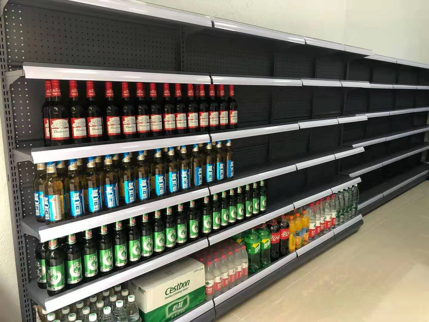 Оптовая продажа коммерческих гондольных стеллажей розничный магазин продуктовый стеллажи