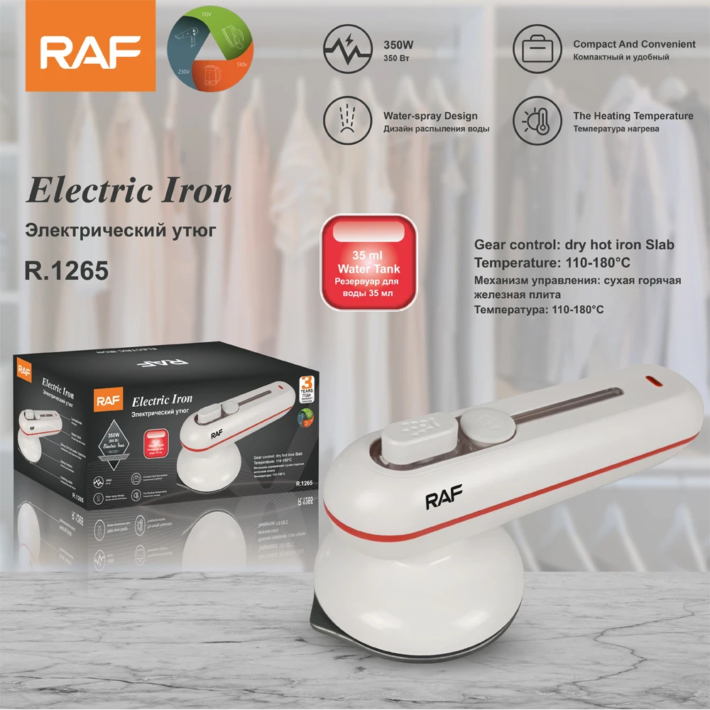Hanging Ironing Rapid Heating Portable Small Steam Iron Eco-friendly Electric Mini Travel Iron