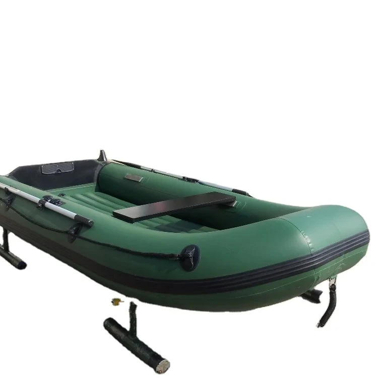 fishing pontoon boats  Factory 4 Person Inflatable Boat for Sale air beam floor