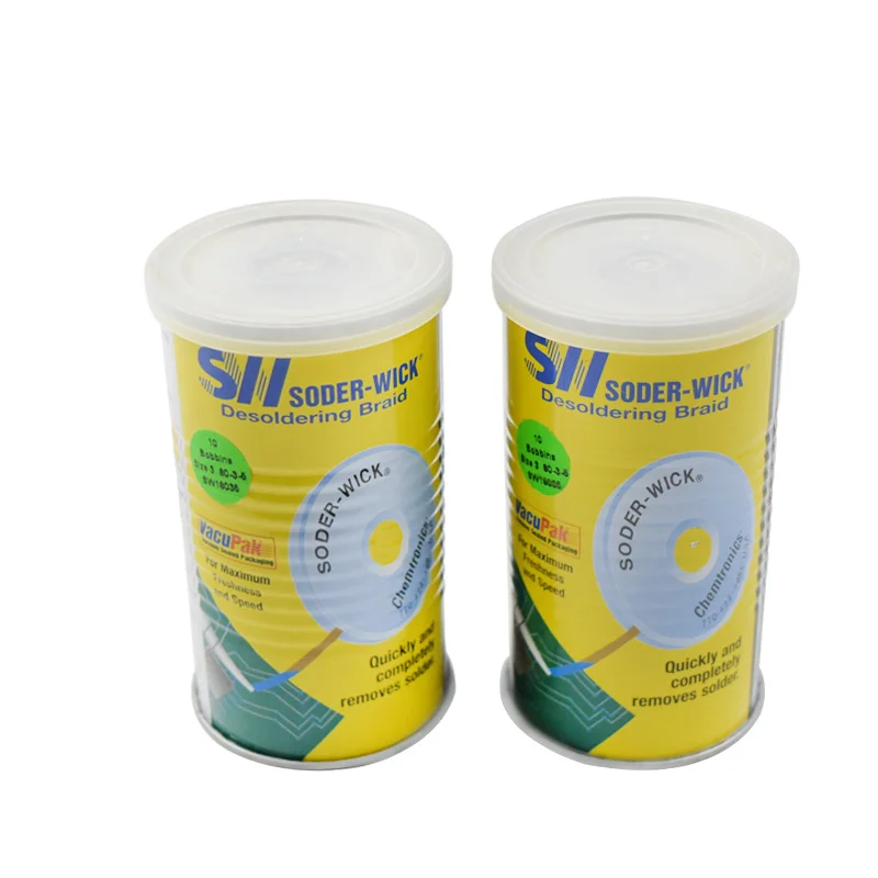 SW18025   Lead Free Desoldering Wire Solder Wick/Copper Braided Wire Desoldering Tool Kits/ Solder Wick