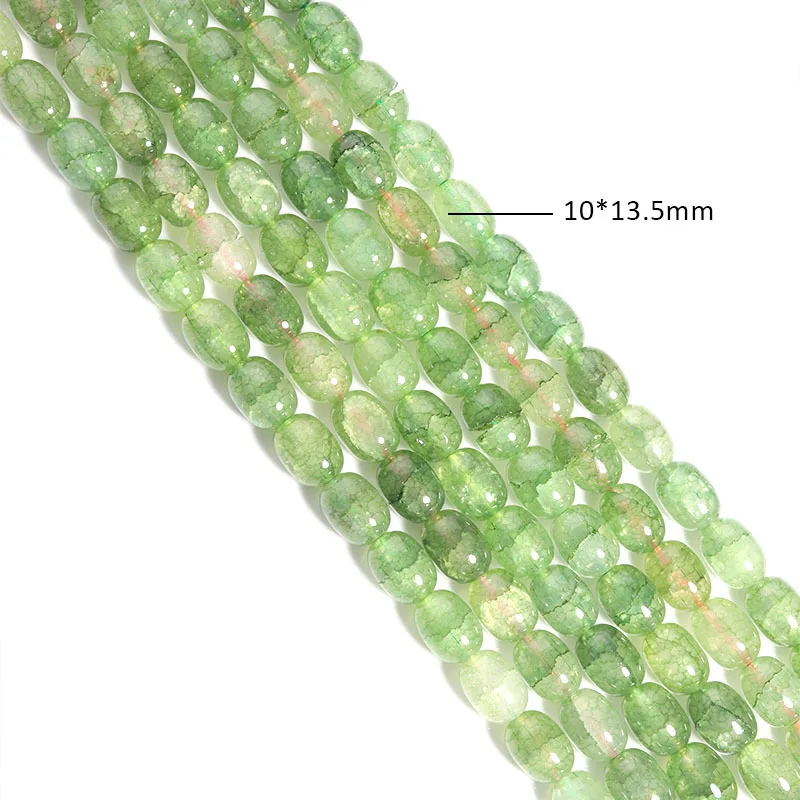 Loose Beads Glass Beads In Bulk New 10*13.5mm Fashion Bucket for DIY Necklace Jewelry Making ShapeCrystal, Lampwork & Glass Bea