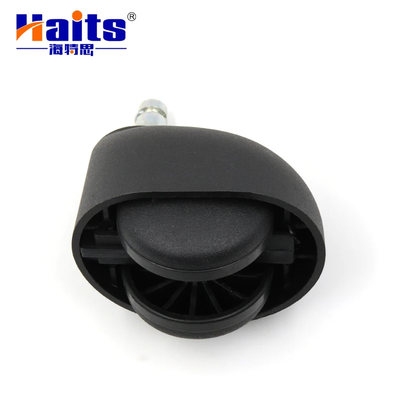 Caster Wheel For Furniture 50mm Diameter Swivel Stem Double Wheel Furniture Cup Casters