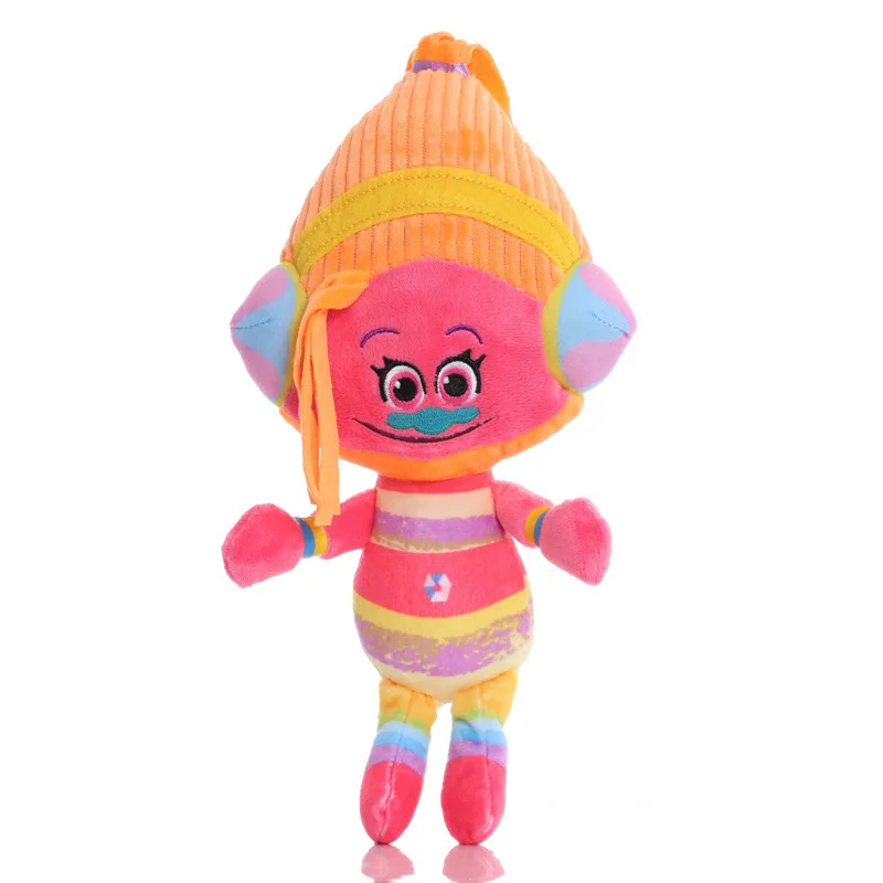 Мультфильм аниме Волшебные волосы эльф Peluche кукла из фильма тролли плюшевая маковая ветка с зазубренными бриллиантами мир плюшевые игрушки мягкие