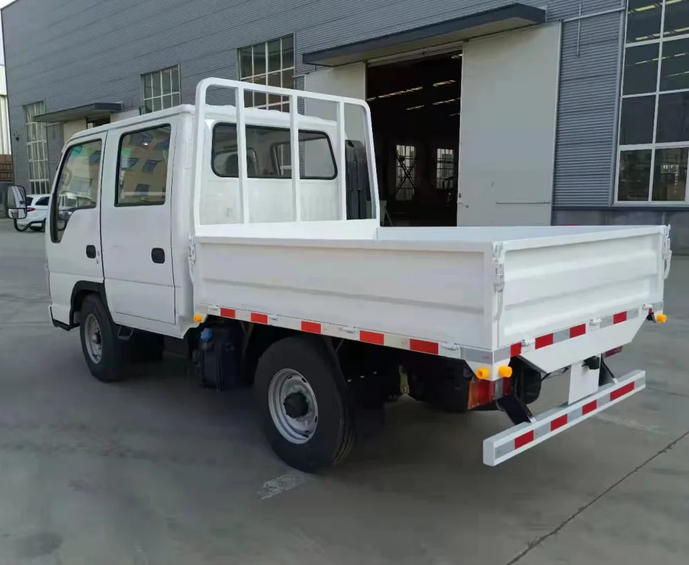 ISUZU 98hp 1 5 тонны двойная кабина 4x2 4-колесный белый легкий грузовик