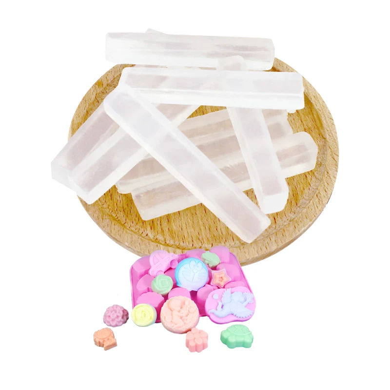 High Quality Melt And Pour Soap Base Removal Pimple Pore Acne Foaming Cleaner Glycerin Moule Savon Face Care Wash Diy Basis Soap