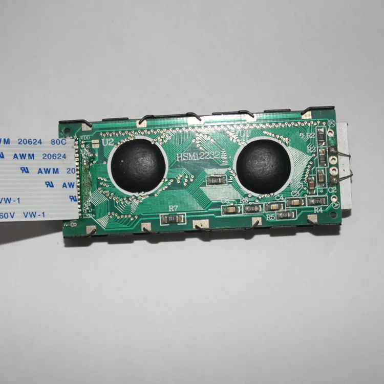 Высококачественный пользовательский cog STN синий тип 122X32 графический ЖК-модуль