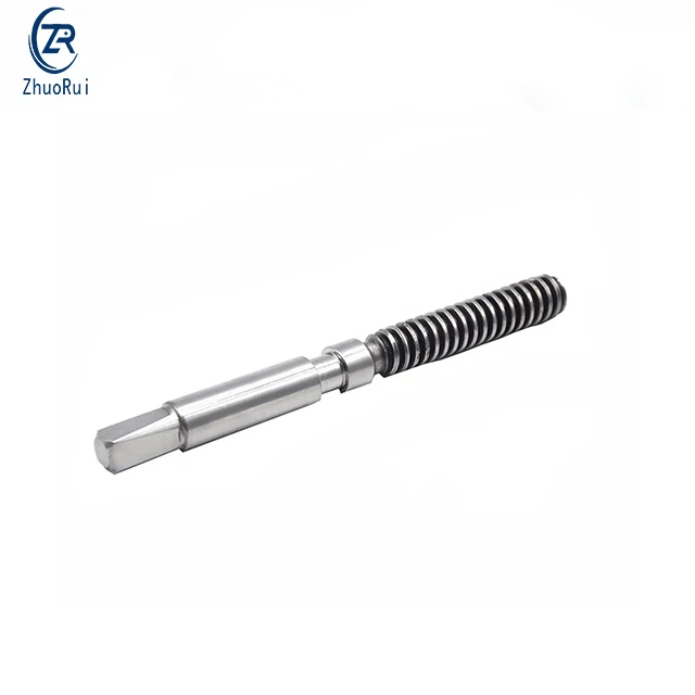 Custom shaft CNC Precision Shaft  CNC Turning Machined Long Threaded Shaft Stainless Steel Pin