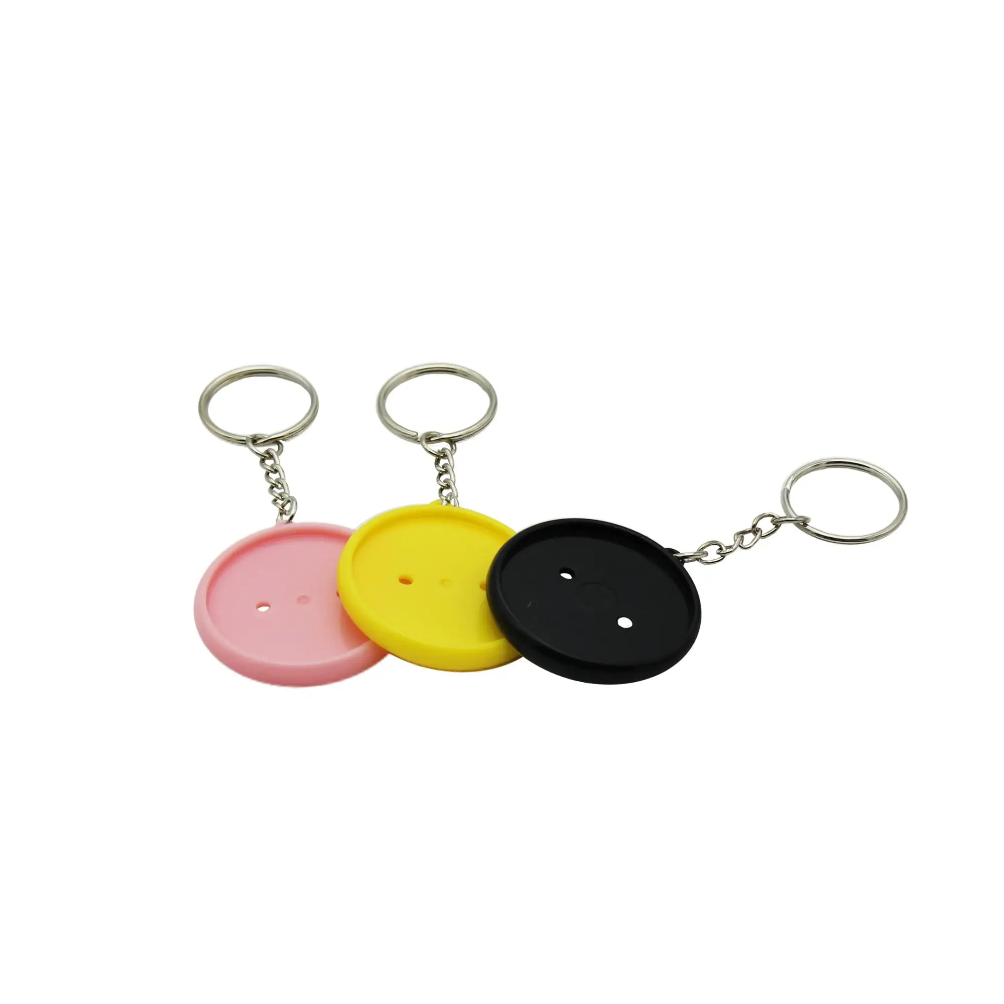 Button Making Machine Double Side Transparent Plastic Keychain