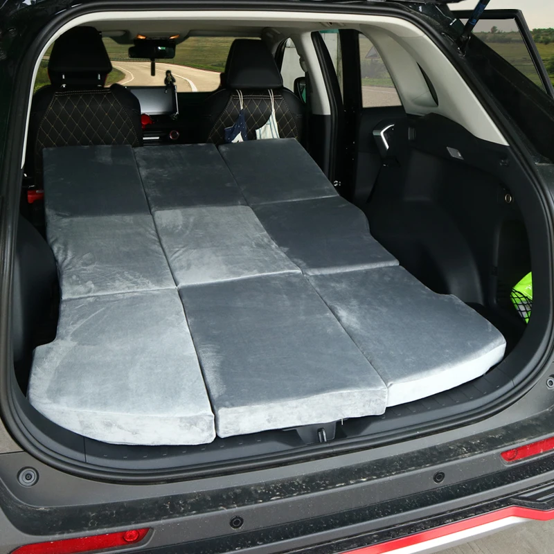 Foam Foldable Car Mattress Waterproof Sleeping Mat Factory Custom Modern Polyester Camping & Hiking Custom Logo Acceptable
