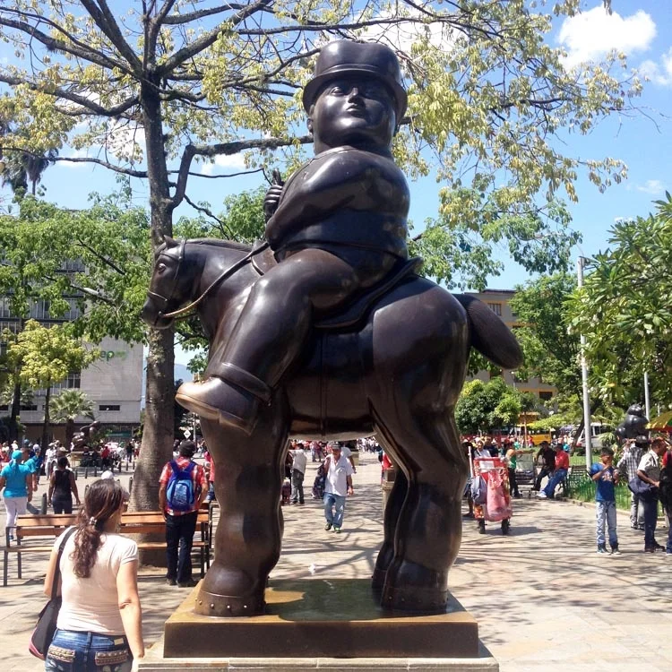 fat horse and man (2)