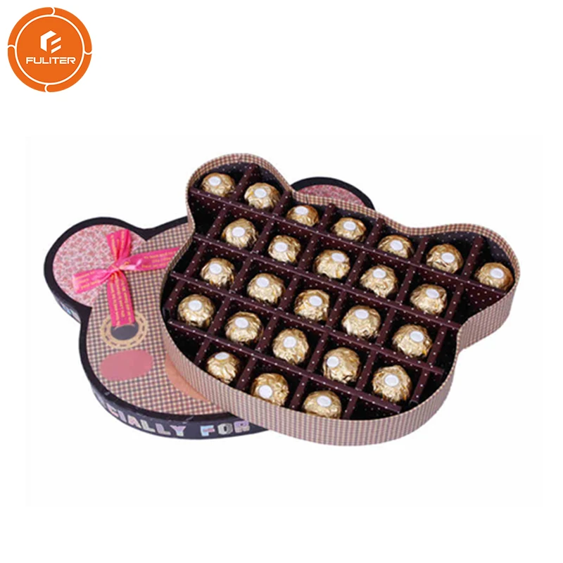 Recycle Plastic Ferrero Chocolate Bar Box Package