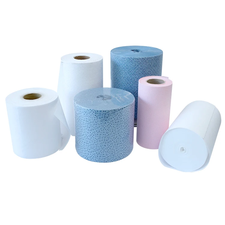 JUNENG  Melt-blown Nonwoven Fabric Industrial Wiping Cloth Industrial Wipers Cleaning Rags Degreasing Wipes