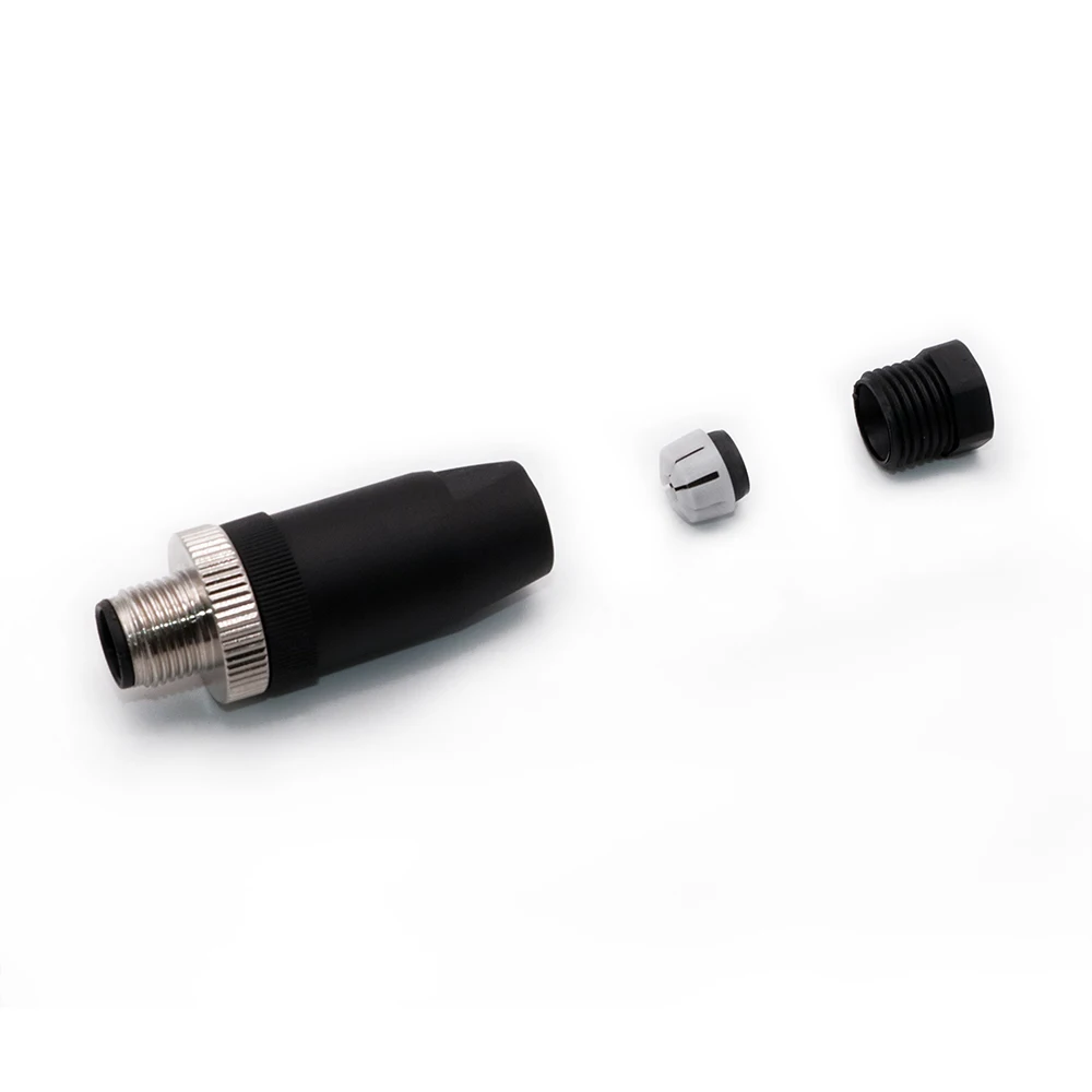 Пользовательский 3 4 5 8 12 Pin A B C D кодирование Ip67 Ip68 водонепроницаемый мужской женский круглый разъем M12 сенсорный