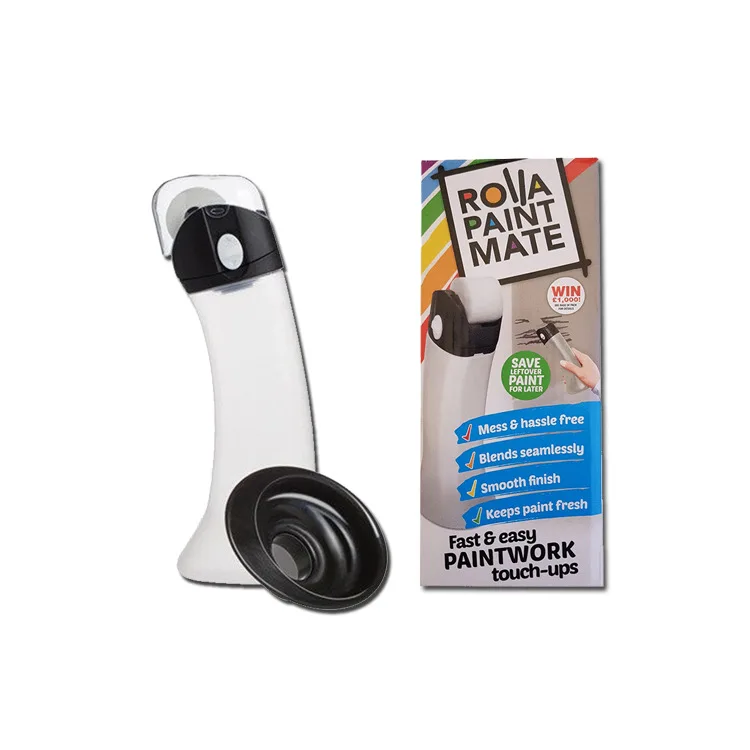 2021 Latest Portable Mini Home Paint Roller Handheld Touch Up Painter Brush Rolla Paint Mate For Repair Walls and Stairs