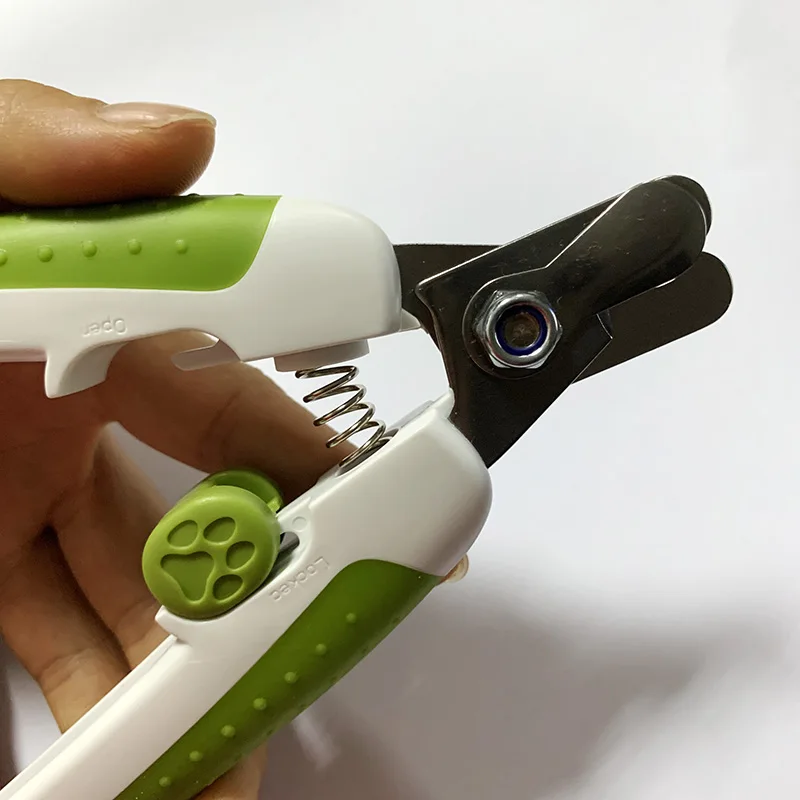 Professional Pet Nail Clippers and Claw Trimmer with Safety For Animals Paws Grooming Dog Cat Clippers