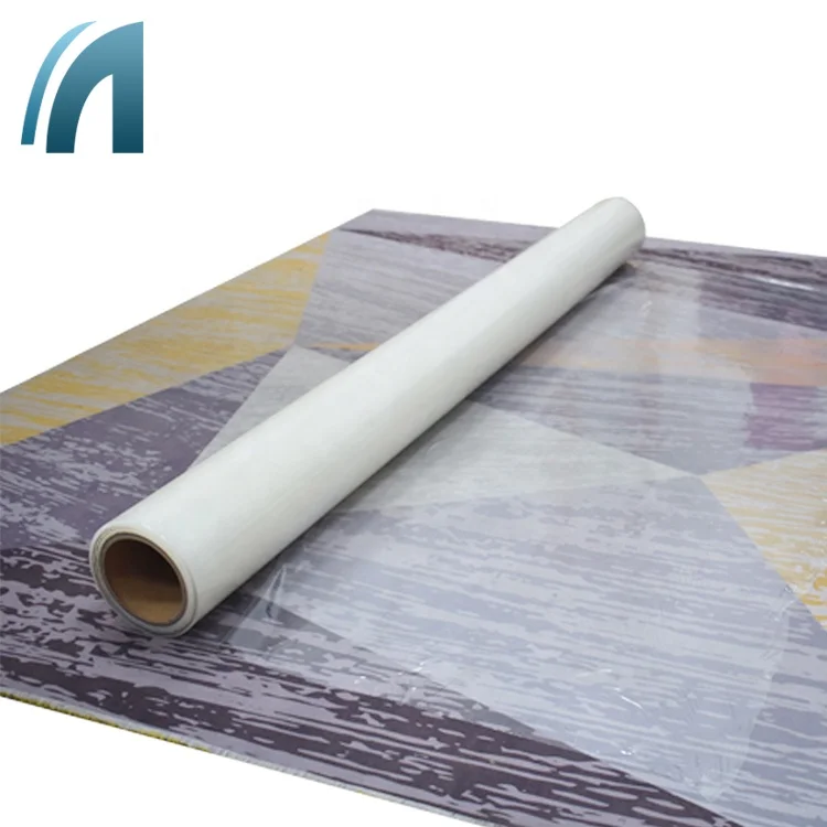 High Quality Polyethylene Clear Transparent Pe Temporary Plastic Adhesive Surface Protection Film for Carpet