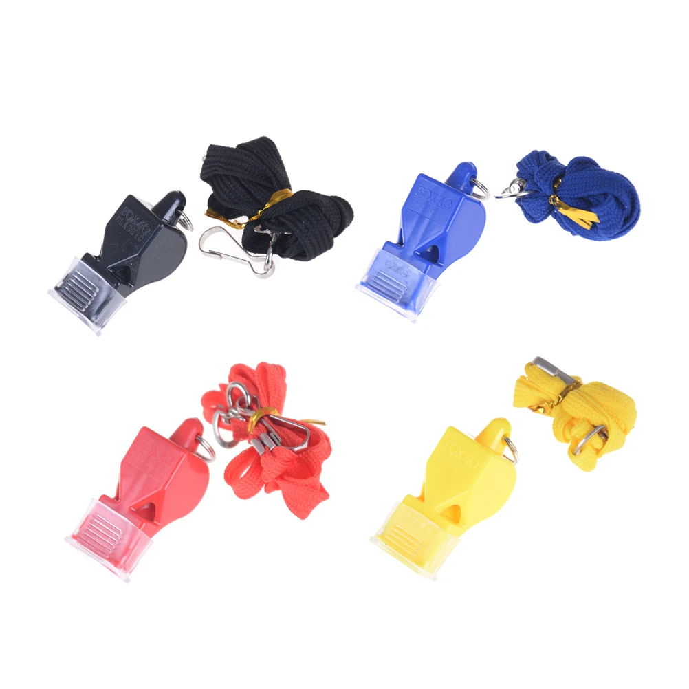 High quality Sports Like Big Sound Whistle Seedless Plastic Whistle Professional Soccer Basketball Referee Whistle outdoor Sport