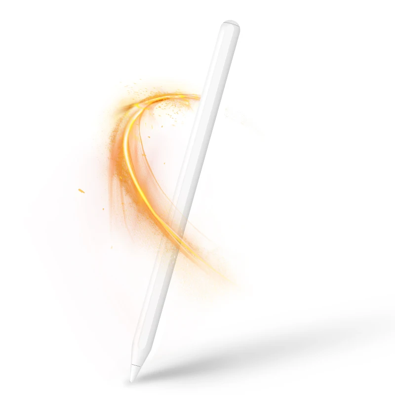 Улучшенная версия, сверхпроводящий медный сердечник, чувствительный сенсорный беспроводной зарядный активный стилус, магнитно крепится к compa