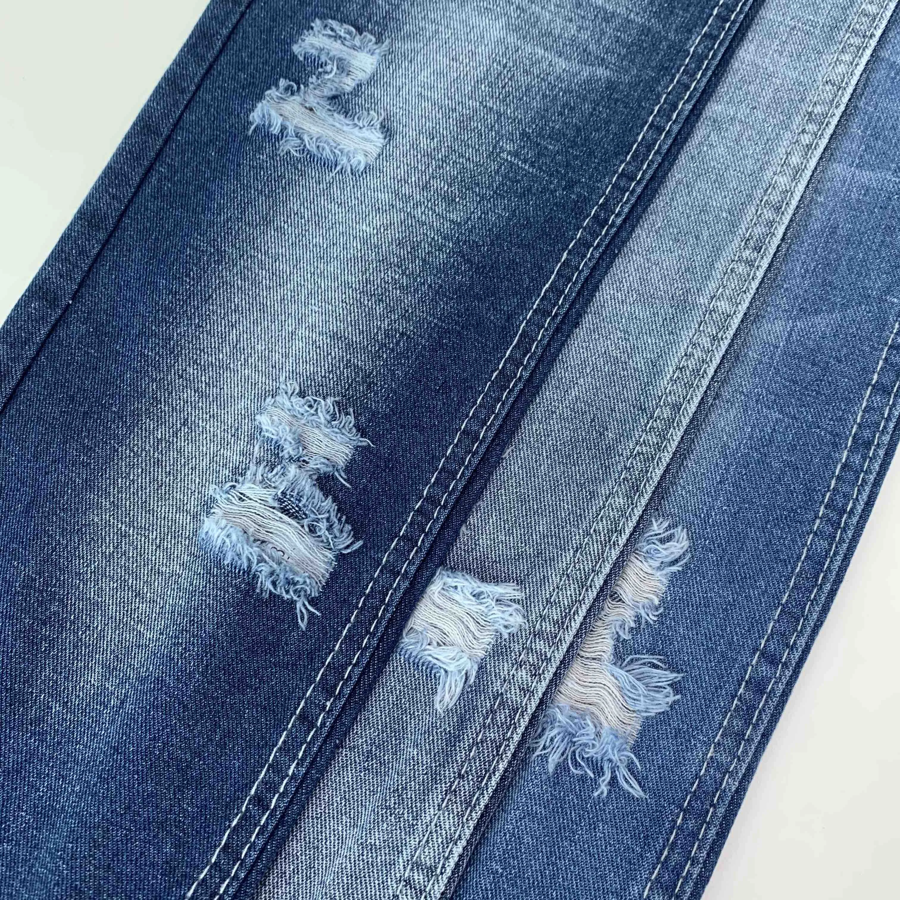 Regular 8oz Denim Fabric Cut Pieces For Men Denim Shirts Fabric Denim 100% Algodon