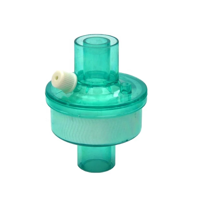 Disposable Medical Breathing System Filter Surgical HME Filter