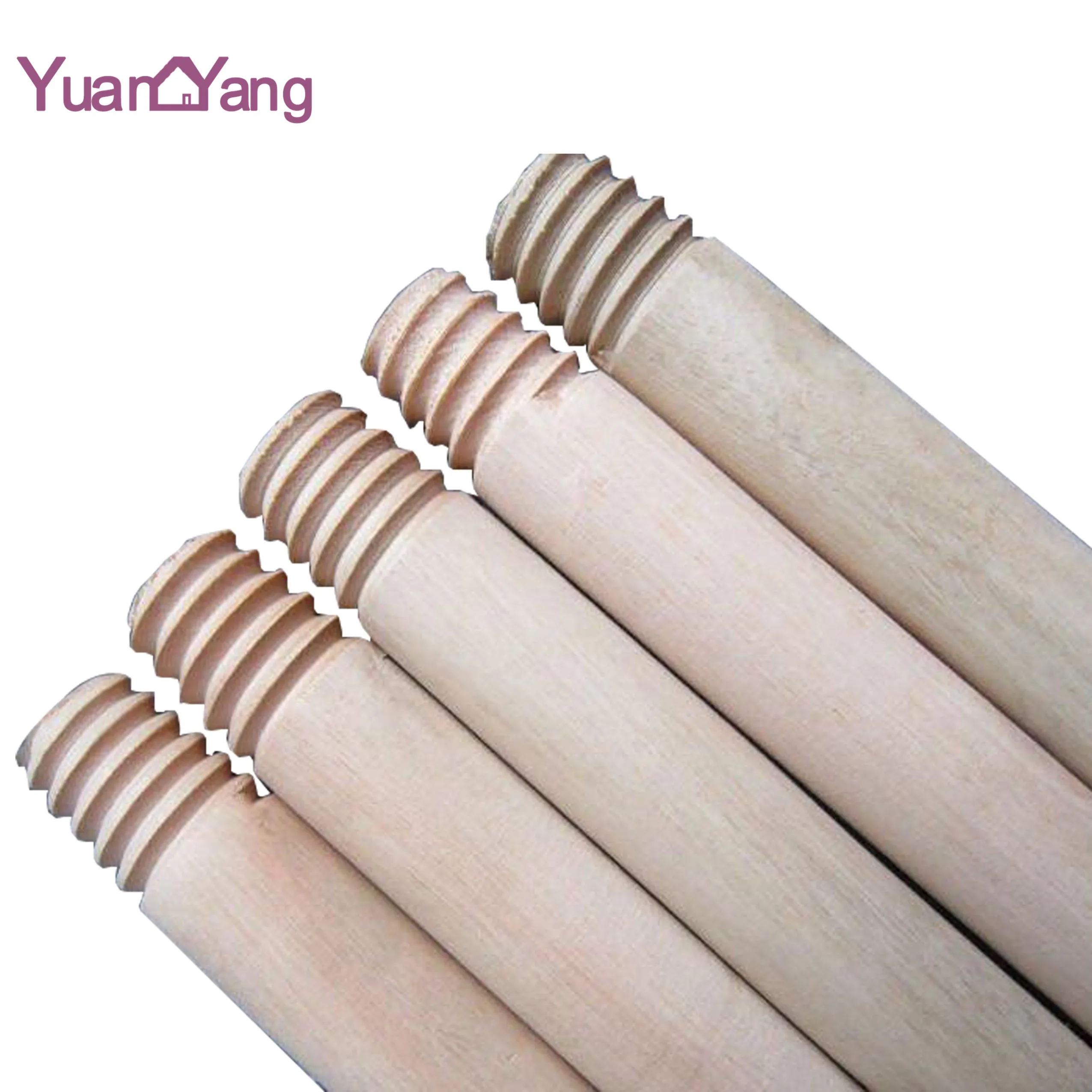 Wholesale Superior Quality Natural Wood Pole Wooden Handle