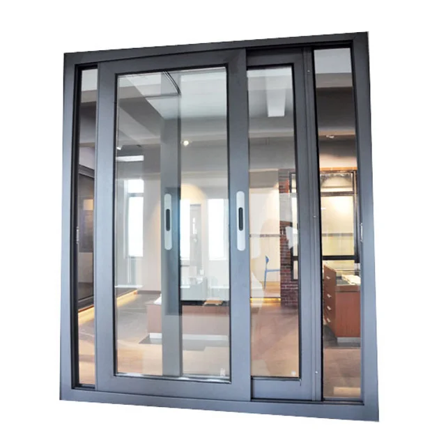 APRO  factory  cheap thermal break Low-E glass aluminum sliding window
