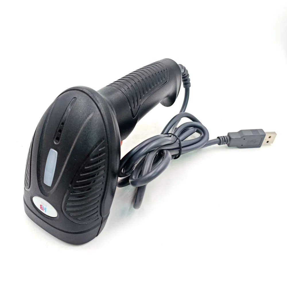 China Manufacturer wholesale High Sensitive high Performance Cheap and competitive whether proof laser barcode scanner wired