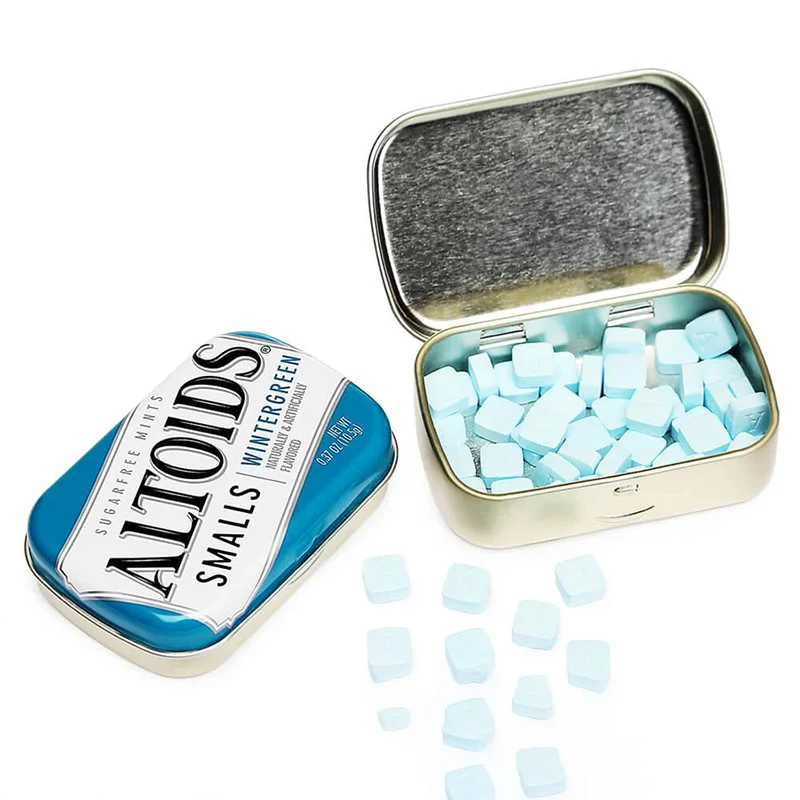 Child resistant Metal Tin boxes for Candy Chocolate MInt Gummy Storage