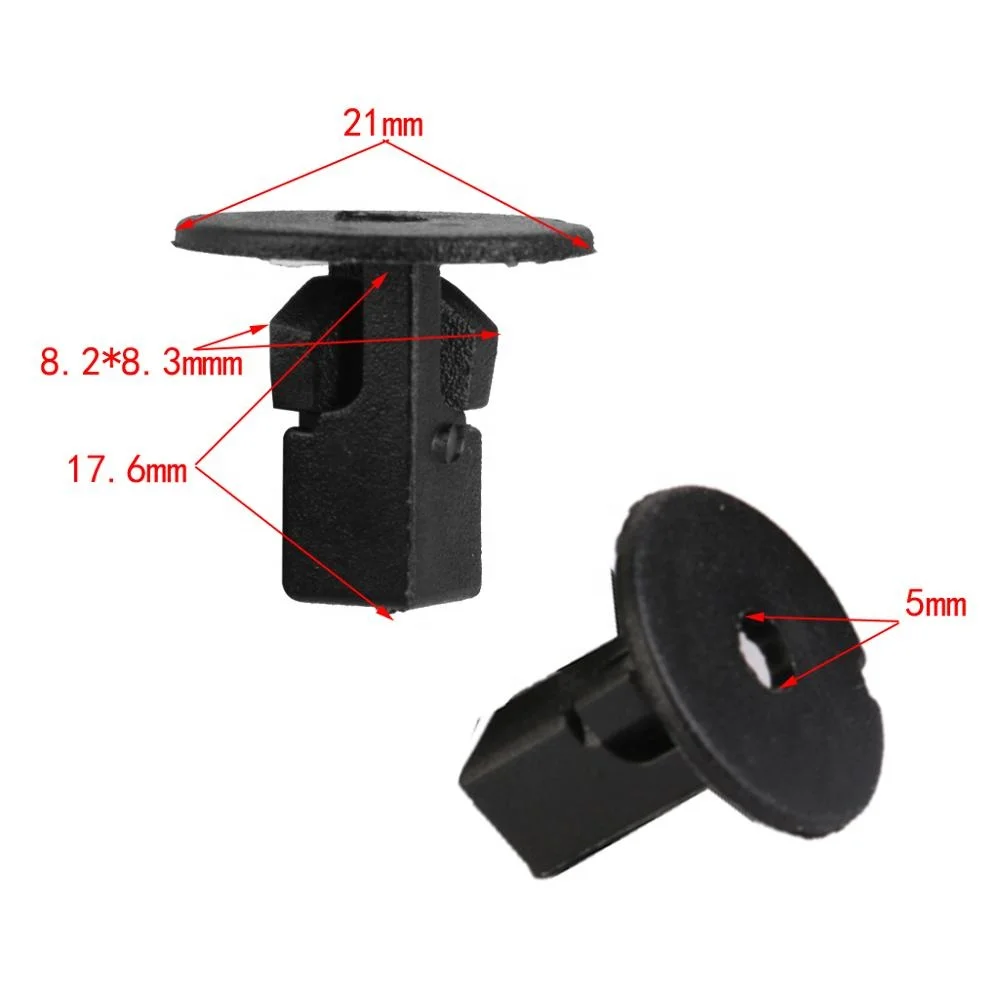 Nylon Car Inner Fender Rivets Fasteners Clips for Toyota 90189-06013