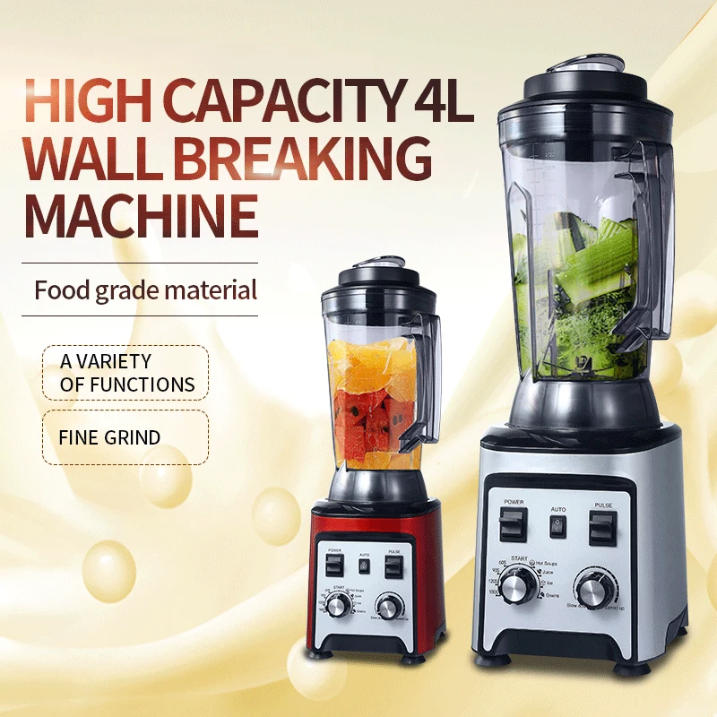 4 liters heavy duty juicer mixer blender 110 volts for restaurant commercial