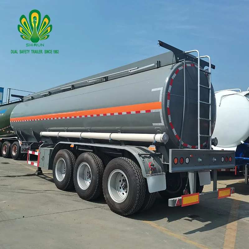 3 Axle Oil Fuel Tanker Diesel chemical liquid tanker semi trailer