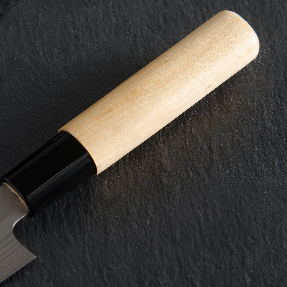 Hot Sale 4pcs Stainless Steel Sushi Japanese Chefs Knives Wood Handle Laser Damascus Pattern Sashimi Fish Fillet Deba Knife Set