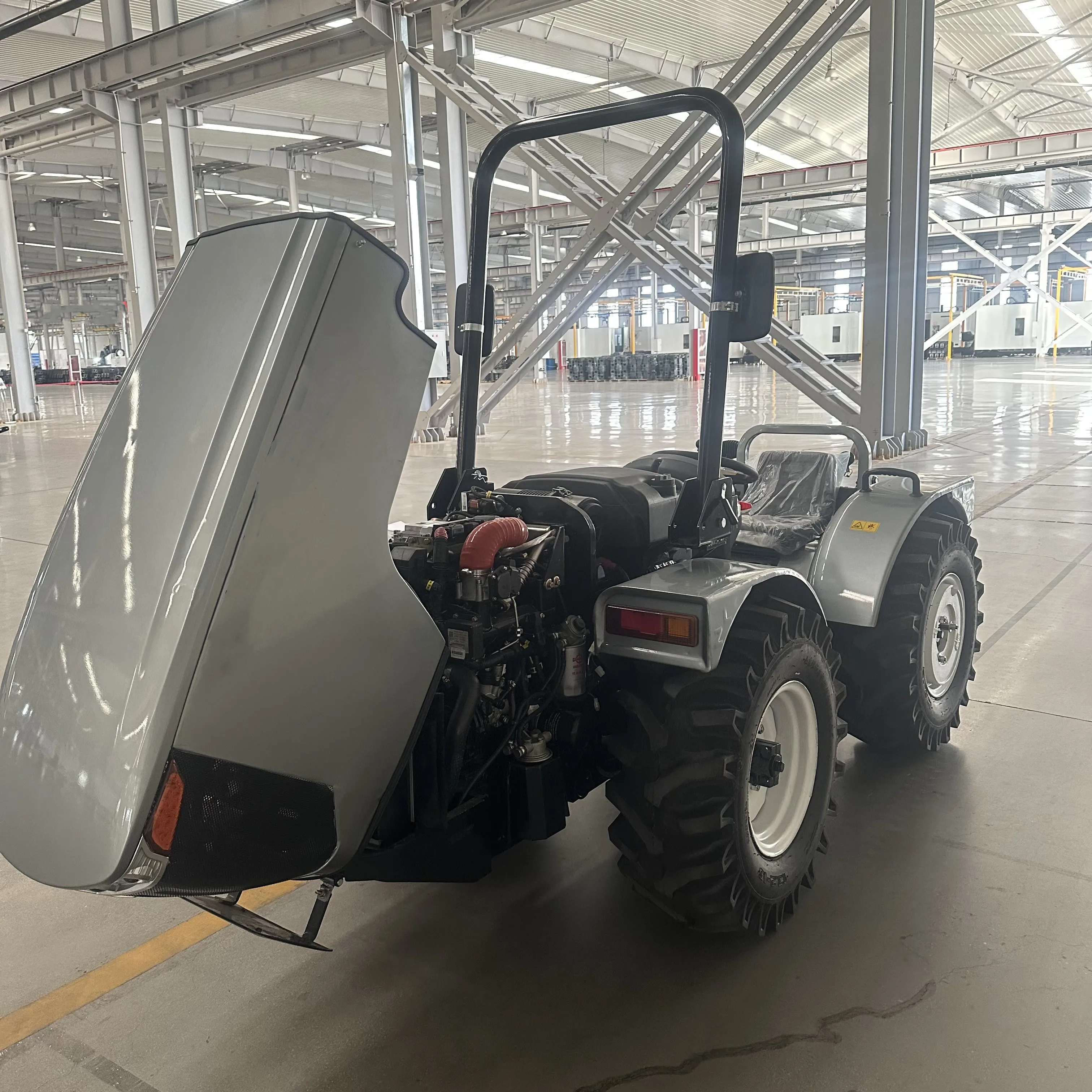 BSM604U новый дизайн 4x4 60hp компактный шарнирный мини-трактор на
